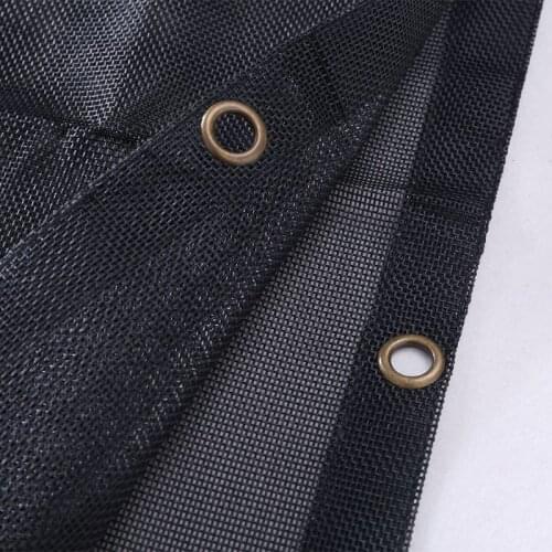 T3ED Fit Wrangler JK 4Door Five Star Roof Mesh Sunshade Top Cover UV Protection