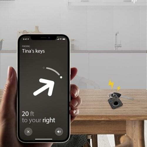 H054 Protective TPU Case Compatible with Airtag, Anti-Scratches Pet Loop Holder Cover,GPS Tracking Dog Cat Wearable Accessory