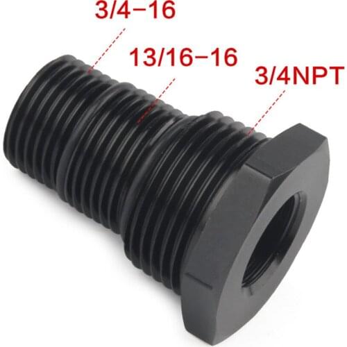 1PC Automotive Oil Filter Threaded Adapter 1/2-28 5/8-24 to 3/4-16 13/16-16 3/4 NPT for STP S3600 FRAM PH33600 Spare Parts