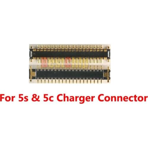 10pcs/lot J7 for iphone 5S & 5c Dock Charger Charging FPC Connector on motherboard