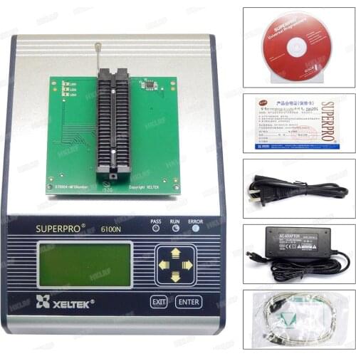 100% Original New Xeltek 6100N Universal Programmer Wth DX0001 Adapter Best Quality