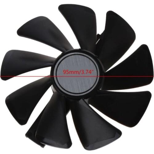 2Pcs CF1015H12S 12V 0.42A Cooler Fan Graphics Card Fans for RX 580 570 480