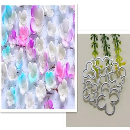 5 small flowers for decoration Metal Cutting Dies for DIY Scrapbooking Album Paper Cards Decorative Crafts Embossing Die Cuts