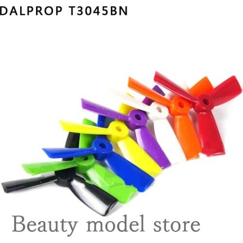 6 pairs T3045BN 3 blades Bullnose Propeller CW /CCW for DIY mini 130 QAV150 160 Racing Quadcopter 3 inch propeller