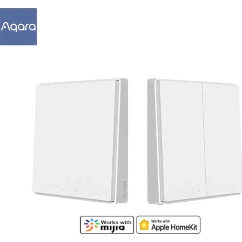 Original Aqara Wireless Switch Controller Smart Light Control ZigBee Remote Control Works with Apple HomeKit Mijia Smart APP