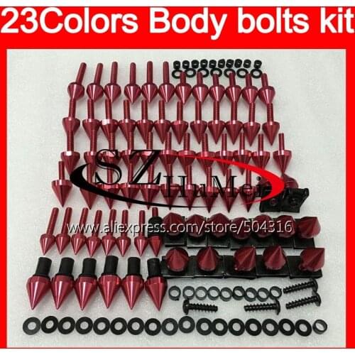 Fairing bolts full screw kit For HONDA NSR125R 87 88 89 90 91 92 93 94 95 96 97 98 99 00 NSR125 R 87 Windscreen bolt screws Nuts