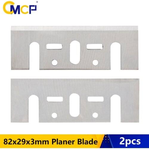 CMCP 2pcs 82x29x3mm Electric Planer Spare Blades Replacement For Makita 1900B Power Tool Spare Part Blades
