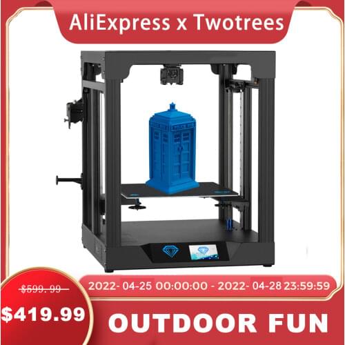 Twotrees 3D Printer Sapphire plus CoreXY BMG Extruder TMC2208 Core xy 300*300*350mm DIY Kits 3.5 inch touch screen facesheild