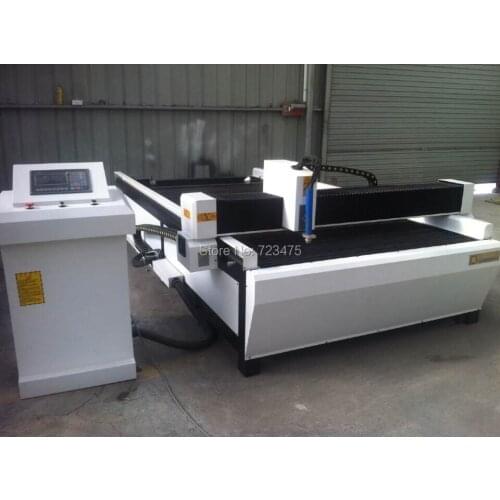 Efficient plasma metal cutting machine with starfire THC/Popular metal piping cutter with rotary/water tank oprional plasma