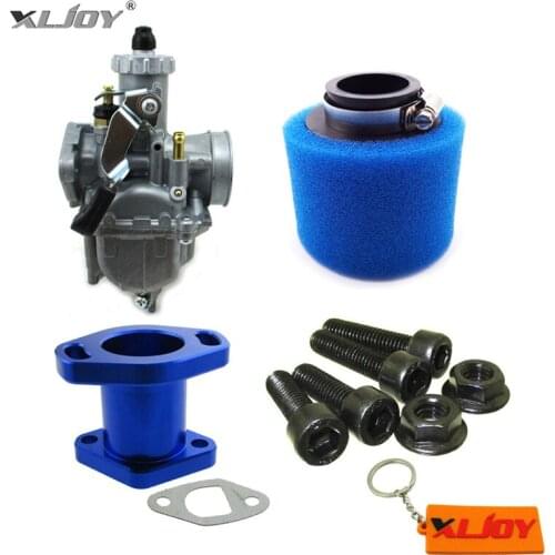XLJOY Racing Performance Carburetor Carb Mainfold Air Filter M6 Screw Bolts For Predator 212cc GX200 196cc Mini Bike Go Kart