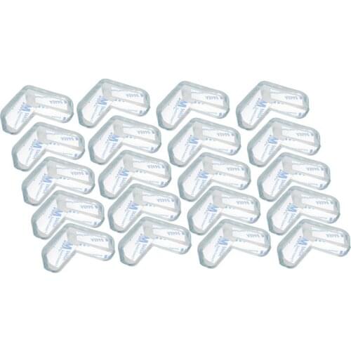 HOT 20 pcs Table table Corner protector Edge protector Baby safety buffer Protective caps Impact protection for child safety