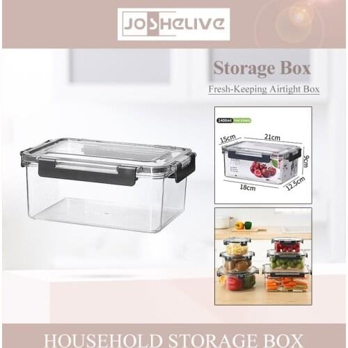 Refrigerator Storage Box Household Kitchen Transparent Storage Container Food Vegetable Arrangement Storage Jar Fresh Boxed Box