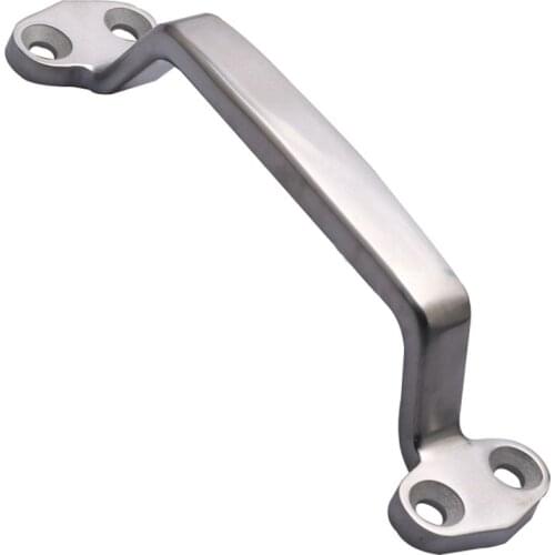 Solid Stainless steel bow door handle industrial cabinet heavy equipment knob chassis cabinet pull toolbox handle hardware