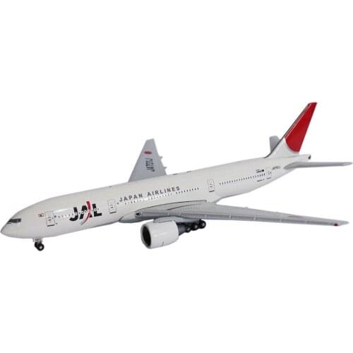 15917 Diecast 1:400 Scale Black Plane Model Toys 777-200/JA701J Civil aircraft Die Cast Airplane Models Toy for Collection Gift