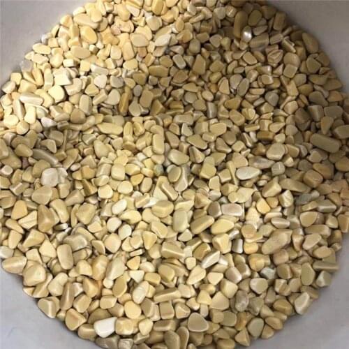 Natural bulk tumbled bulk gravel yellow aventurine tumbled stone crystals healing stone for home decoration