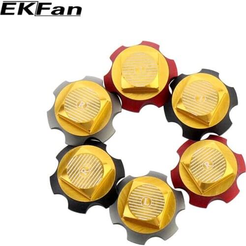 EKFan New High Quality Left Hand Right Hand Crank Nut Screw With Plate For Fishing Reel Screw Cap