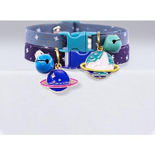 Cute Cats Collar with Bell for Cat Dog Necklace Cartoon Fruit Pendant Collars Adjustable Nylon Neck Strap Leads Cat Accessories