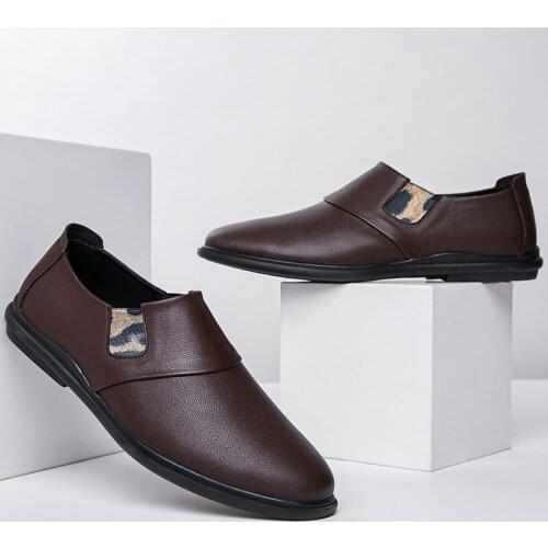 Мужские кожаные туфли Ousefu China At AliExpress