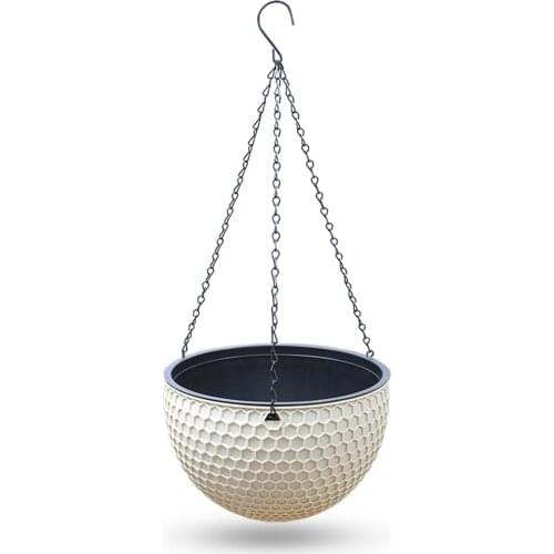 Hanging Chain Flower Pot Houseplant Hanging Basket Indoor Ornament Plant