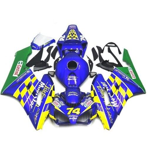 Blue black Motorcycle Fairings For Honda CBR1000RR CBR1000 CBR 1000 RR 2004 2005 ABS Plastic Injection Fairing Bodywork Kit