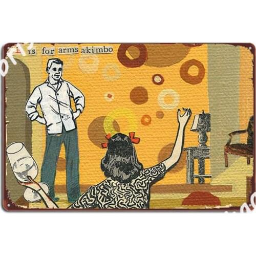 Adult Alphabet The Letter Metal Signs Club Home Cave Pub Personalized Poster Metal Posters