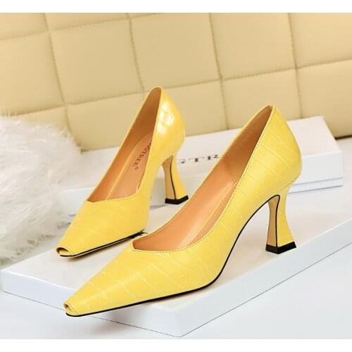 Women Shoes High Heels 2020 Hot Classic Pumps Ladies Shoes Party Wedding Shoes Woman Kitten Heels Free Shipping Plus Size