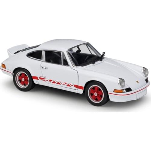 1:24 Diecast 1973 911 Carrera RS Sport Car High Simulation Vehicle Alloy Metal Model Car