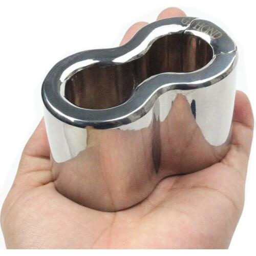 Testicular Pendant Penis Ring Weight Bearing Training Pendant Ring Stretcher Scrotum Bondage Cock Rings Sex Product BB2-2-114