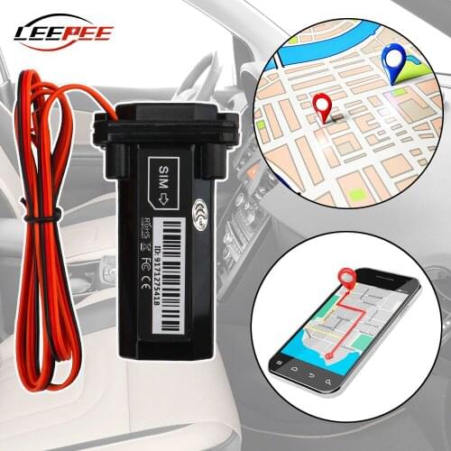 Car GPS Tracker GSM Locator Real Time Tracking Free APP Anti-theft Device Mini Motorcycle Bike Motor Electrocar Auto Accessories