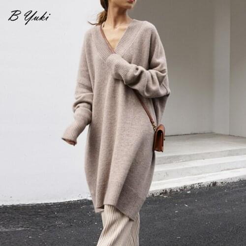 Модные вязаные платья Bless YuKi China At AliExpress