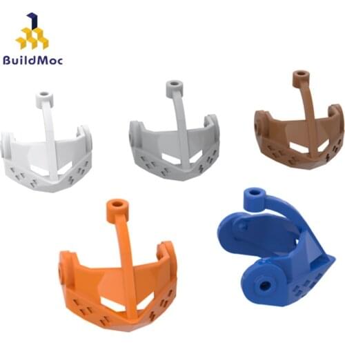BuildMOC 2594 x126 mask For Building Blocks Parts DIY Construction Creative gift Toys