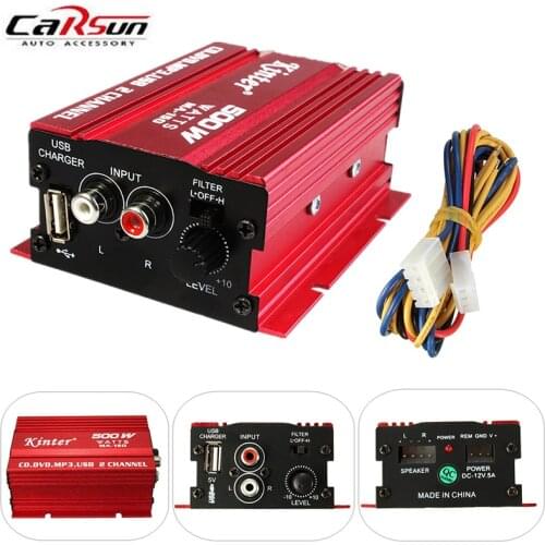 CARSUN Stereo Amplifiers