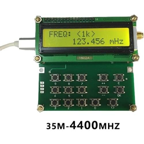 RF radio frequency signal generator simple signal source transmitter 35MHz-4400MHz portable 4.4G high frequency