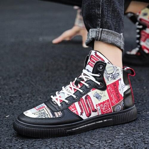 Fashion Sneakers off Casual Shoes Flats white high top Canvas shoes black top quality men Skateboarding Shoes