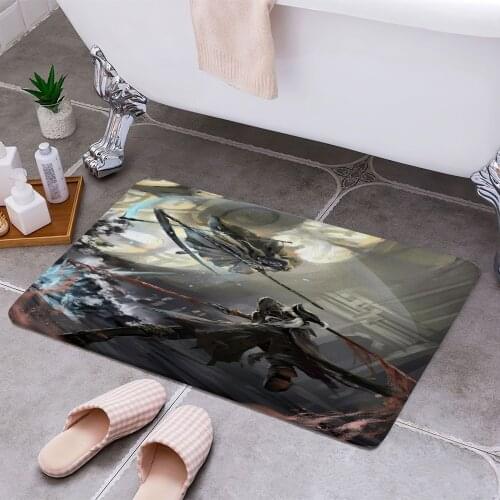 LADY MARIA AND FRIEDE 3D Print Doormats Rectangle Non-Slip DoorMat Bedroom Kitchen Entrance Print Door rugs Dropshipping