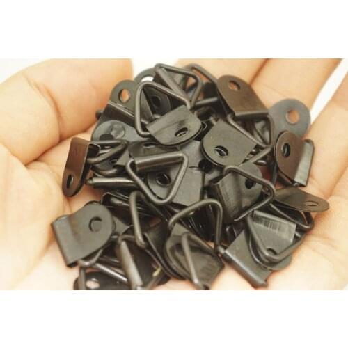 20 PCS/Lot Free Shipping Metal Wooden Hanging Photocraft Photo Picture Frame Poster Hook Hanger & Screw