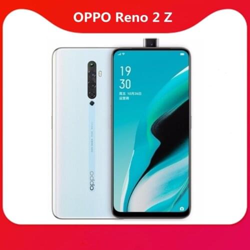 Oppo Reno 2 Z 4G LTE Cellular Mobile Phone 6.5" 2340X1080 8G RAM128G ROM 48.0MP VOOC 3.0 Fingerprint Android Reno 2Z