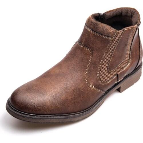 Men chelsea boots abkle boots autumn casual shoes C470