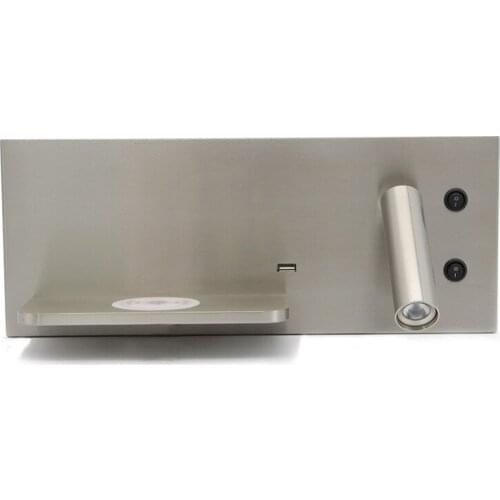 Nordice luminaria aplique luz pared corrdor living room dining home deco luminaria de pare bedroom wall light wireless charge