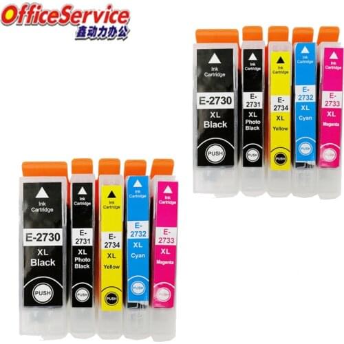 273XL T2730 to T2734 Compatible ink cartridges For Epson XP-510 XP-520 XP-600 XP-610 XP-700 XP-710 XP-800 XP-810 printer