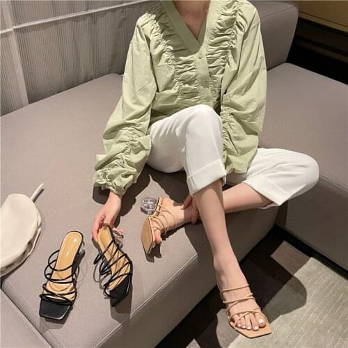 Summer jelly shoes slippers women peep toe sexy high heels crystal heels women transparent shoes summer sandals slides pumps