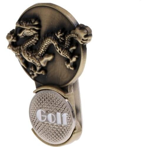 Zodiac Magnetic Hat Clip Golf Ball Markers Clip On Golf Cap Visor