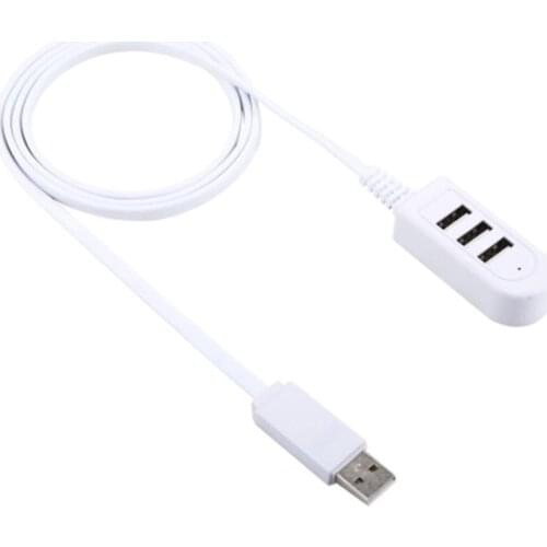 1.2m EastVita Portable 3 Ports USB 4.1 Splitter USB Hub Multifunction Charger Converter Extension Line r20
