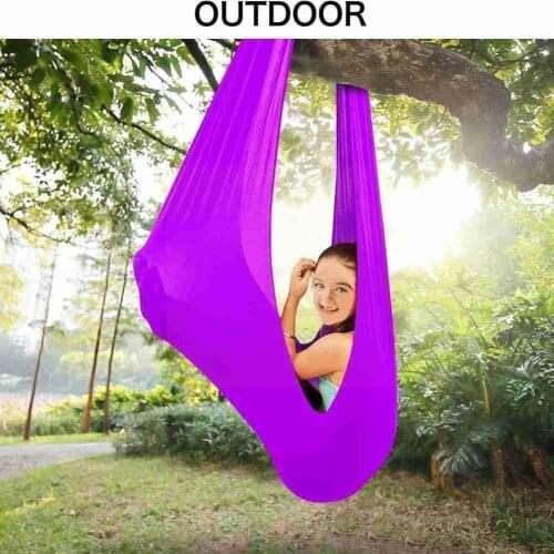 1 Pcs Childrens Treatment Elastic Wrapped Stable Seat Swing Dropshipping Cotton Autism Swing Hammock Childrens Chair Ther D8X6