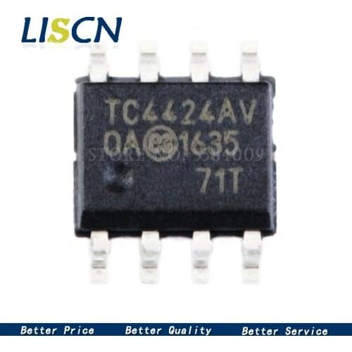 10PCS TC4424 TC4424AVOA TC4424AV SOP8