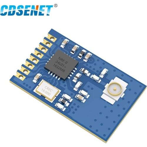 2.4GHz nRF24L01+ PA LNA CDSENET E01-ML01IPX Wireless rf Module 2.4 Ghz Transceiver SPI rf Transmitter and Receiver nRF24L01P