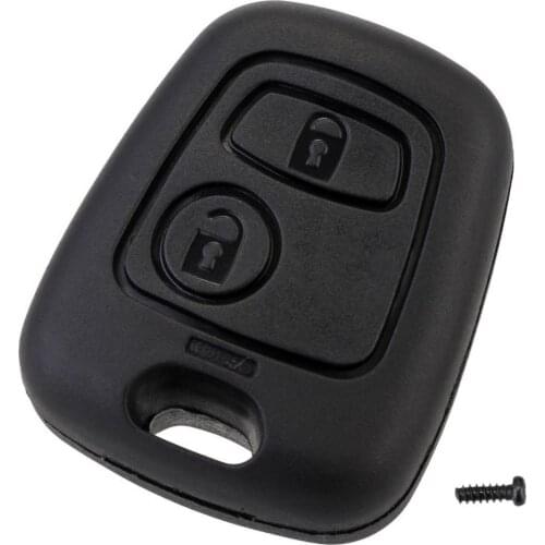 2 Button Car Key Fob Case Shell for Citroen C1 C2 C3 C4 Peugeot 307 107 207 407