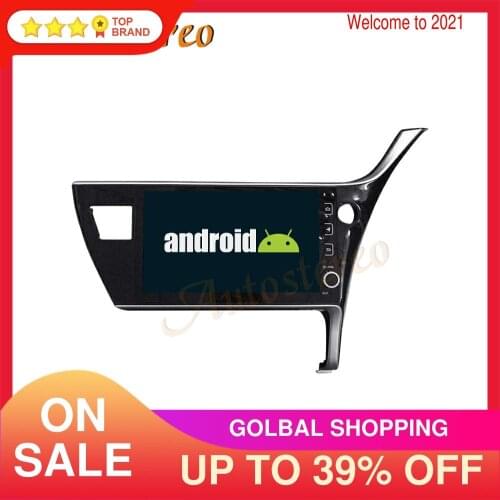 Android 9 Car Radio GPS Navigation For Toyota Corolla 2018+ Auto Stereo Multimedia Player Head Unit NO DVD Player Tape Recorder