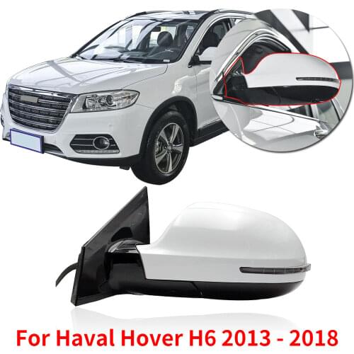CAPQX Outside Rearview Mirror assembly For Great Wall Haval Hover H6 2013 2014 2015 2016 2017 2018