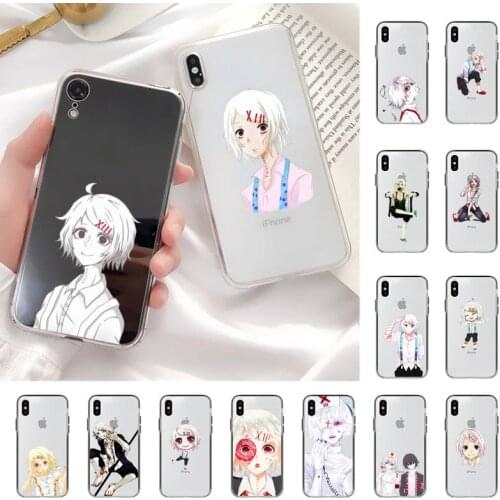 MaiYaCa Juzo Suzuya Tokyo Ghouls Phone Case for iPhone 11 12 pro XS MAX 8 7 6 6S Plus X 5S SE 2020 XR case